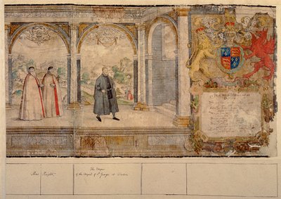 Imaginary Composite Procession of the Knights of the Garter at Windsor by English School